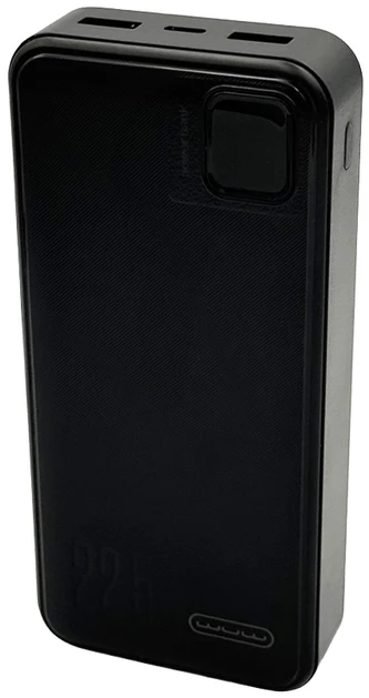Батарея мобильная WUW PD22.5W quick charge 20000mAh Black (Y138)