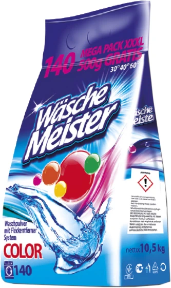 Стиральный порошок Wasche Meister Color 10,5 кг (4260418935936)
