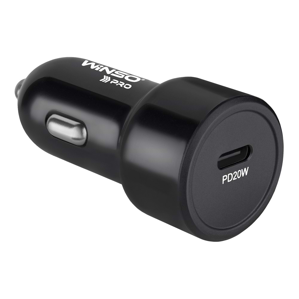 Автомобильное зарядное устройство Winso PRO PD20W USB-C (222020)