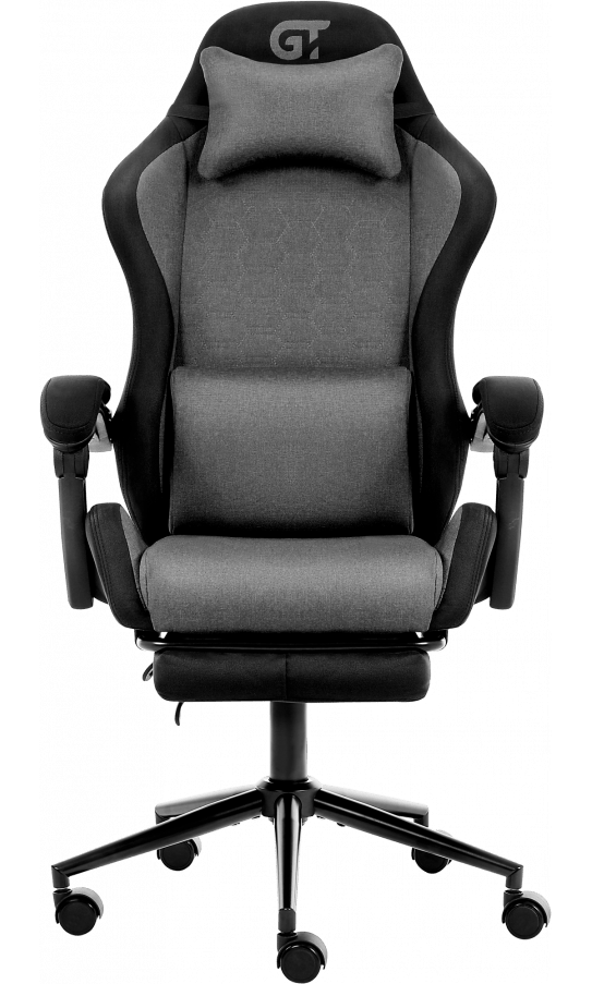 Кресло для геймеров GT Racer X-2338 Fabric Gray/Black