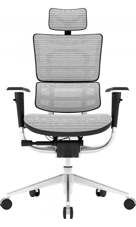 Крісло офісне GT Racer X-801 Light Gray (W17-1)