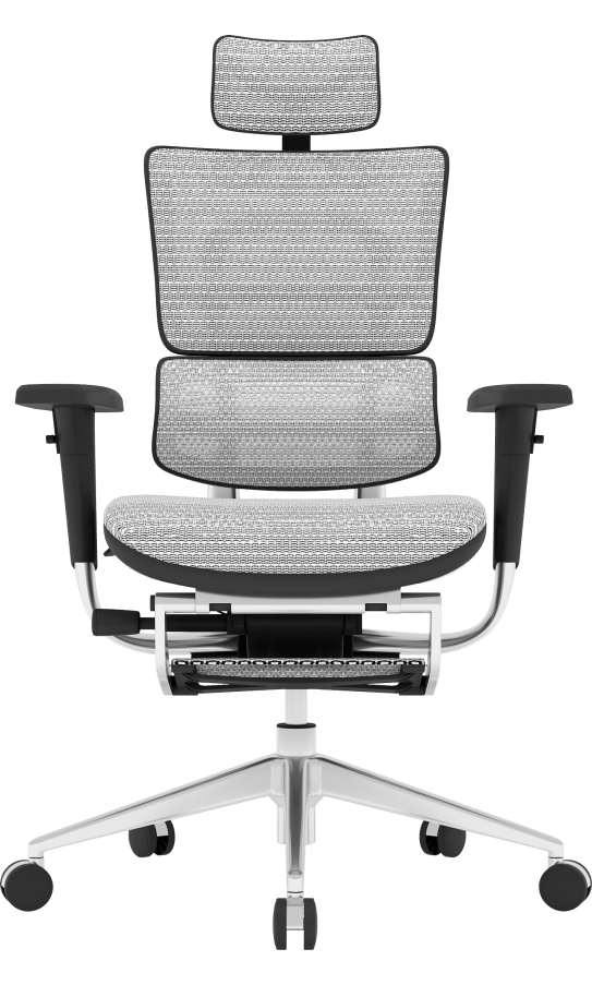 Крісло офісне GT Racer X-802L Light Gray (W17-1)