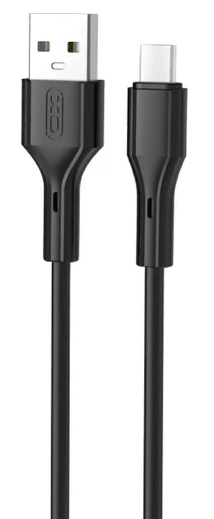Кабель XO CB-23UC 3A TYPE-C Data Cable Black (CB-23UC-BK)