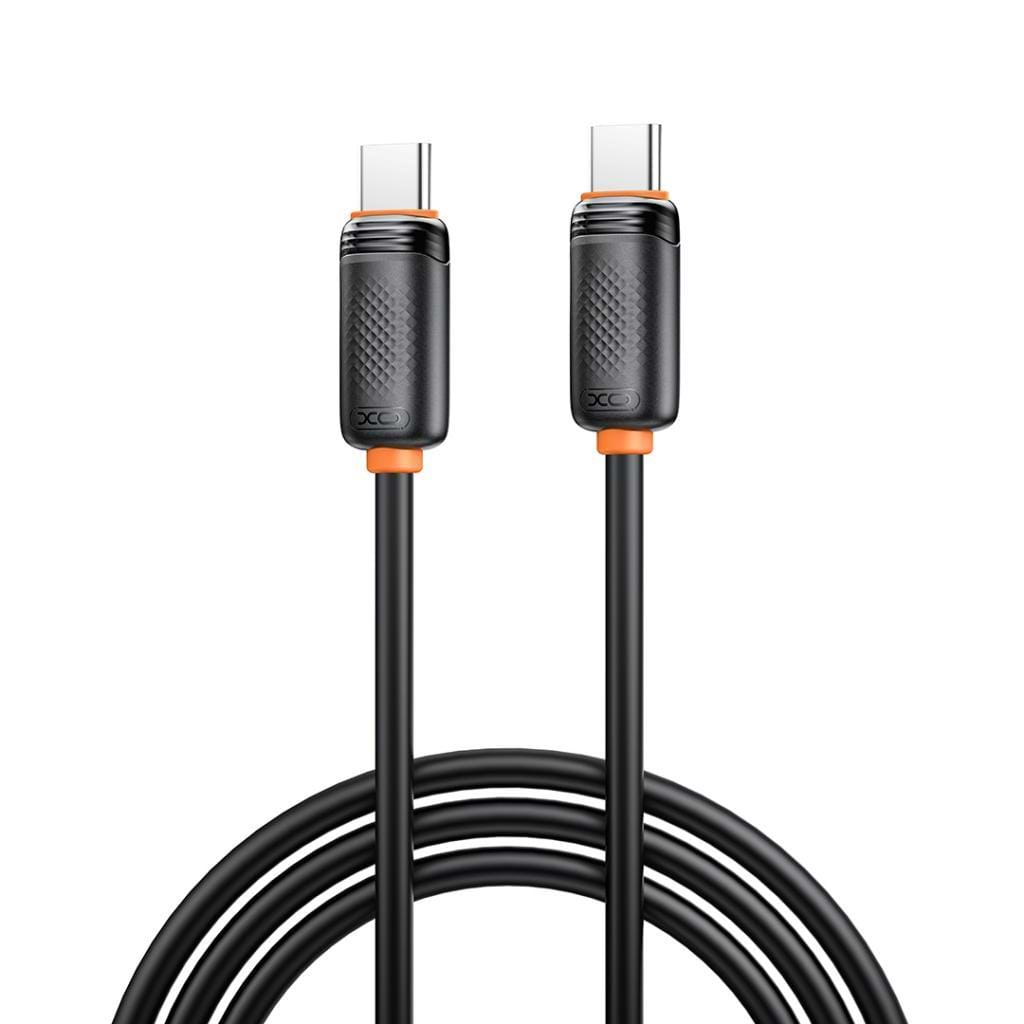 Кабель XO CB-300CC Shishi Shun Series Type-C-Type-C 27W Data Cable 1м Black (XO-CB-300CC-BK)