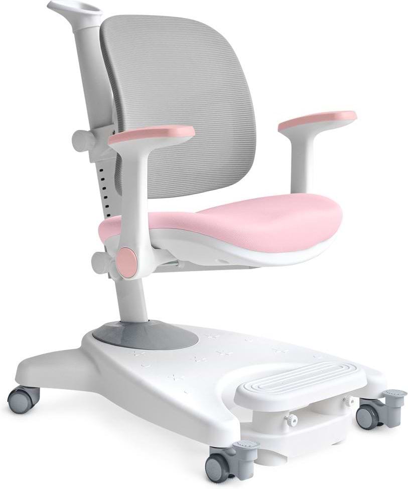Крісло дитяче Mealux Supra Air Pink Grey (Y-108 KPG)