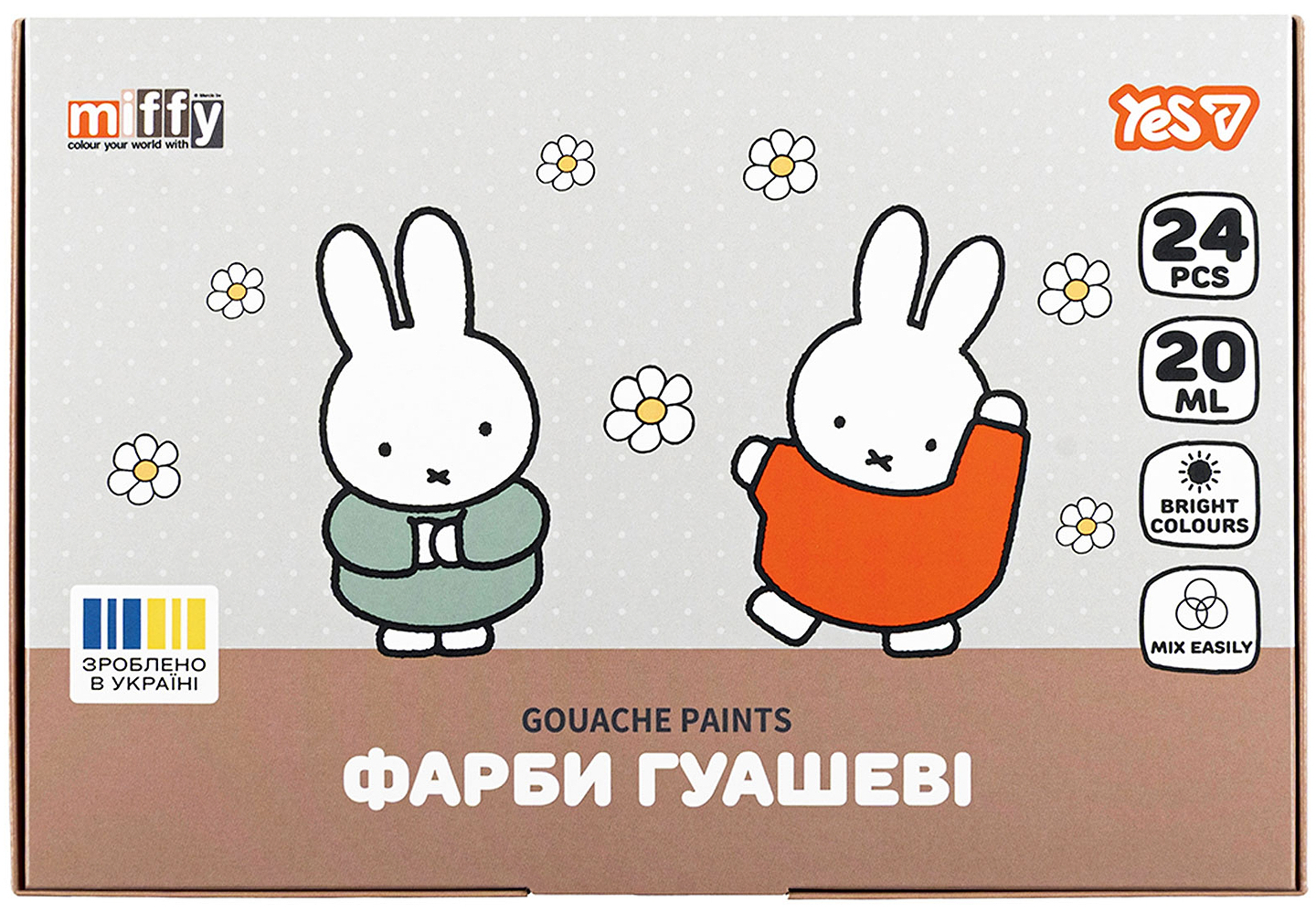 Фарби YES Miffy 24 кол. 20 мл (230448)
