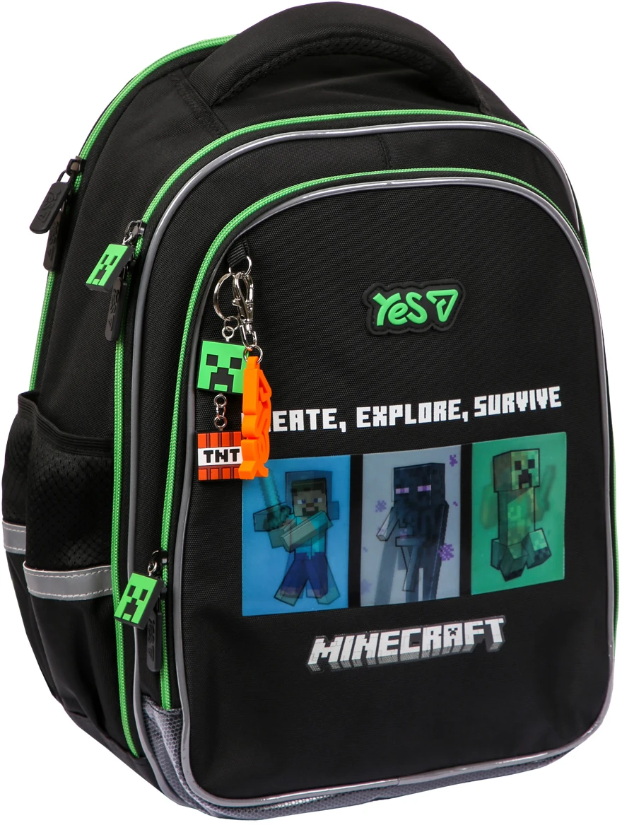 Рюкзак шкільний YES S-111M Minecraft Reality (550244)