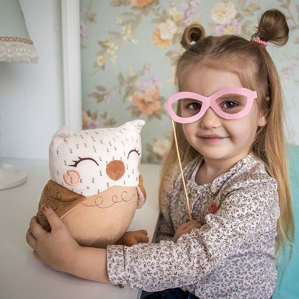 Фото - Мягкая игрушка подушка Tigres Совенок "А-Мур" (ВА-0028)