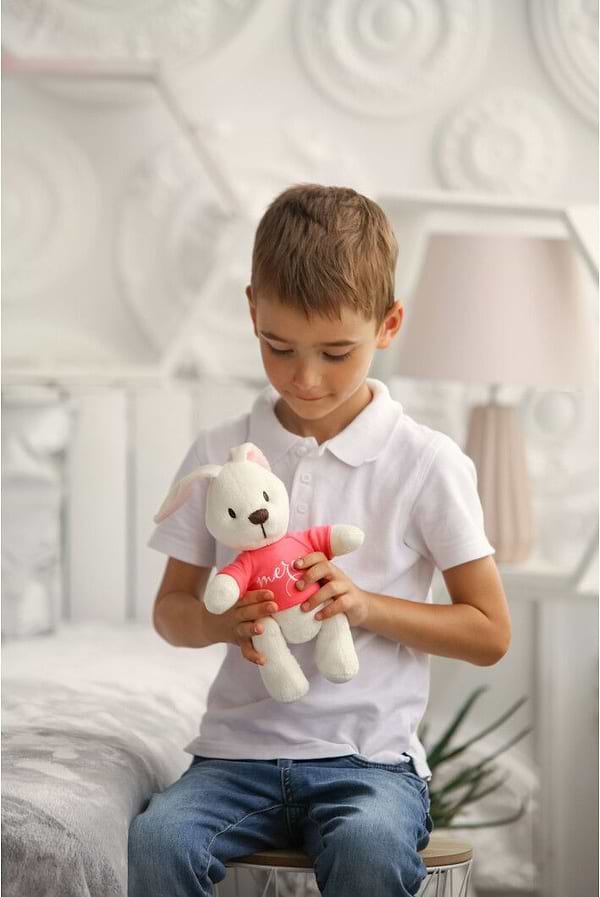 Фото - Мягкая игрушка животное Tigres Зайчик "Джесси" merci, (ЗА-0059)