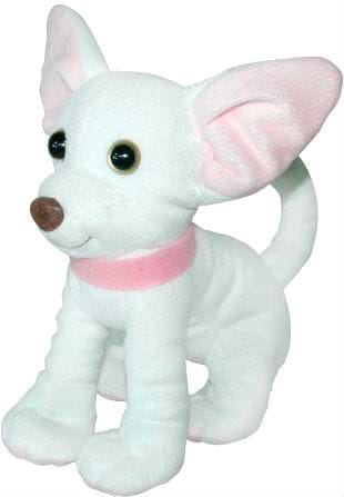 Фото - Мягкая игрушка животное Tigres Собачка чихуахуа белый (д-18, в-21, ш-17) (СО-0095)