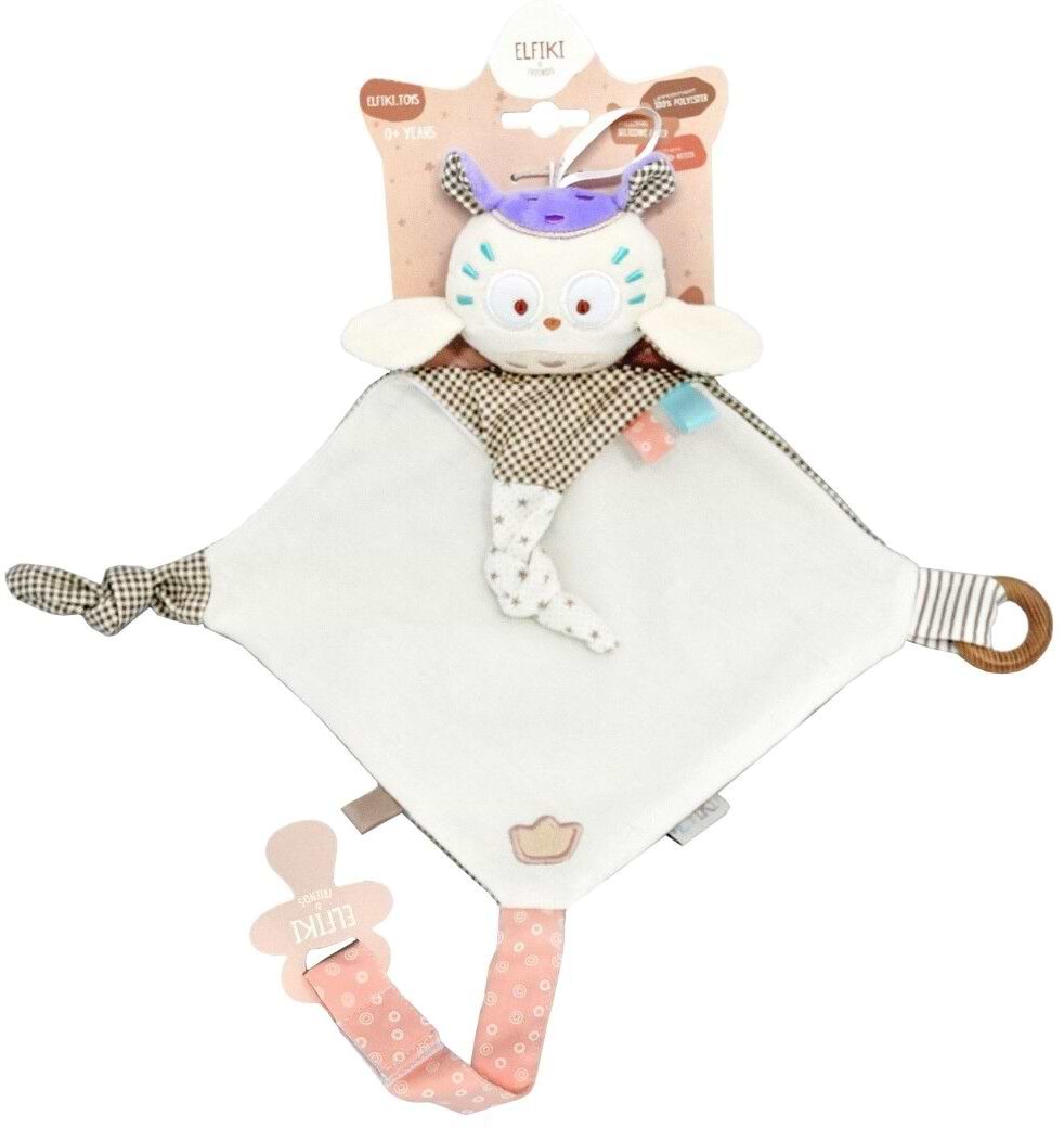 Погремушка ELFIKI сова Mия (ІГ-0108)