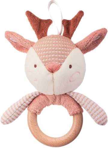 Фото - Прорізувач ELFIKI Іграшка - брязкальце косуля Рубі (ІГ-0112) Фото - Прорізувач ELFIKI Іграшка - брязкальце косуля Рубі (ІГ-0112)