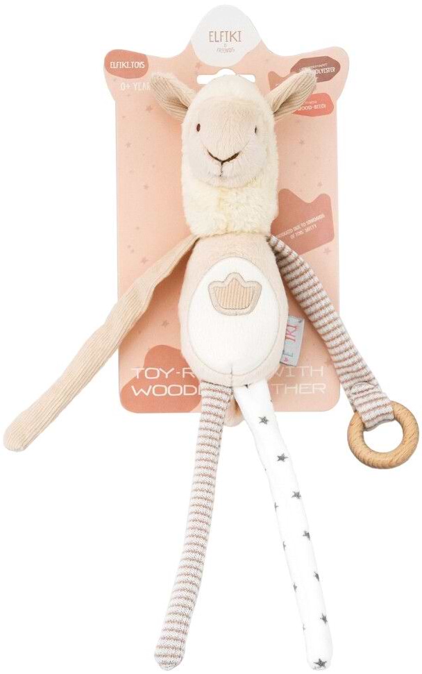 Купить Погремушка ELFIKI Лама Семми (ІГ-0133) - Фото 1 Погремушка ELFIKI Лама Семми (ІГ-0133) - Фото 1