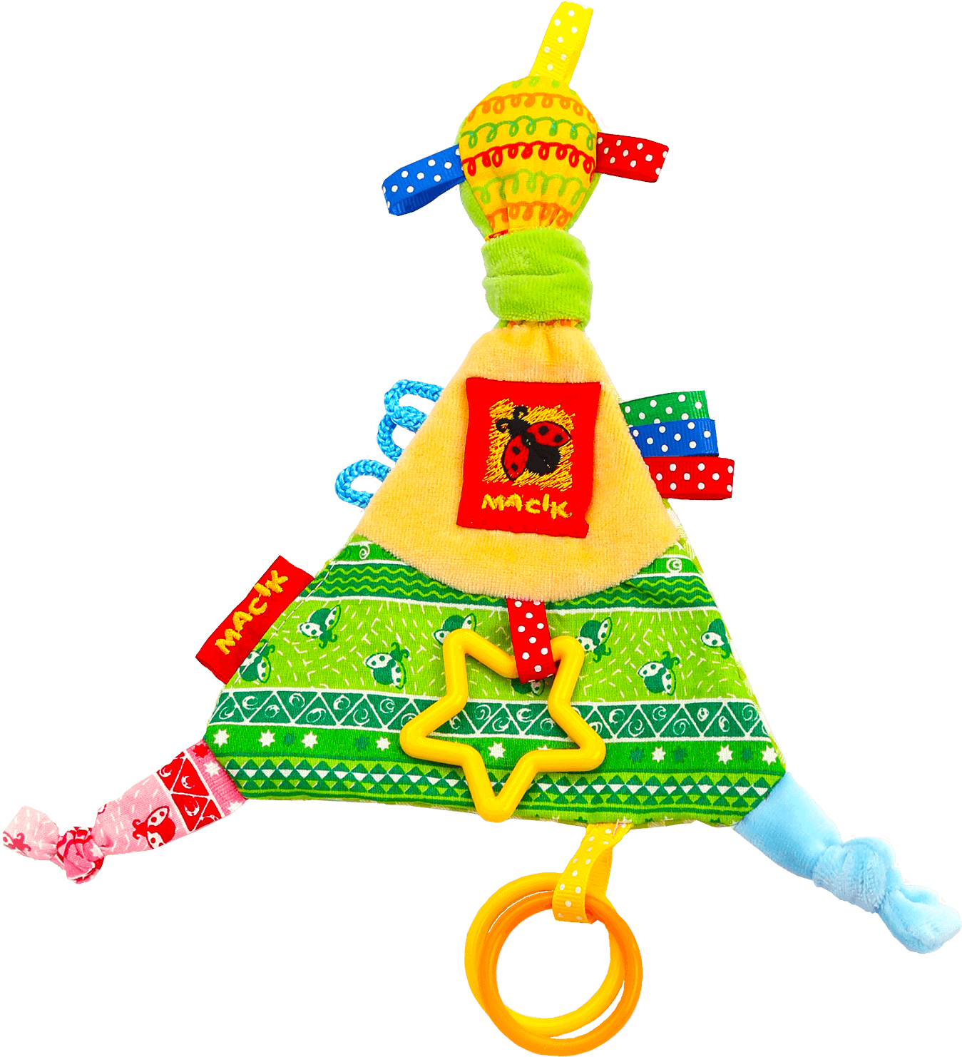 Підвіска Macik забавка трикутник з кiльцями МС (030602-01)