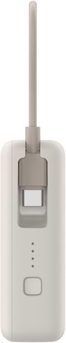 Фото - Батарея мобильная Xiaomi 10000mAh 33W Integrated Cable Beige (BHR9333GL)