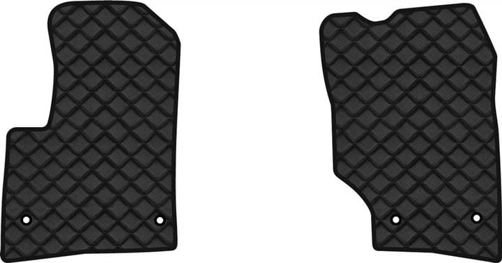 Коврики из экокожи в салон авто передние EVAtech ECO для Touareg (7L) Restyling Volkswagen 2006-2010 1 поколение SUV EU VW11897AB2AV4BBB