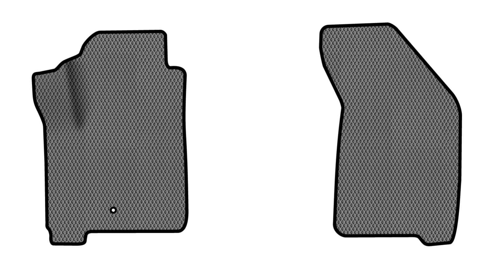 EVA килимки в салон авто передні EVAtech для Journey (1 clips) 6 seats Dodge 2007-2020 1 покоління SUV EU DE13400AE2LA1RGB