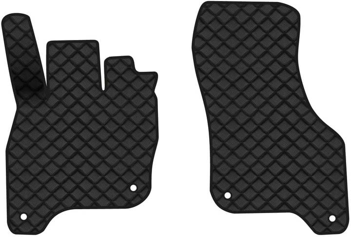 Килимки з екошкіри в салон авто передні EVAtech ECO для e-Golf Volkswagen 2014-2017 1 покоління Htb EU VW1878AV2AV4BBB