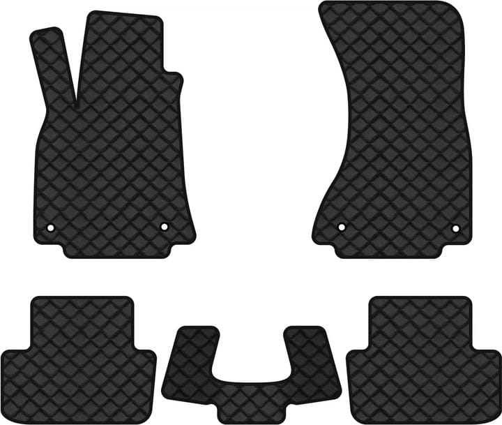 Килимки з екошкіри в салон авто EVAtech ECO для A4 (B8) Audi 2008-2011 4 покоління Sedan USA AU31100C5AV4BBB