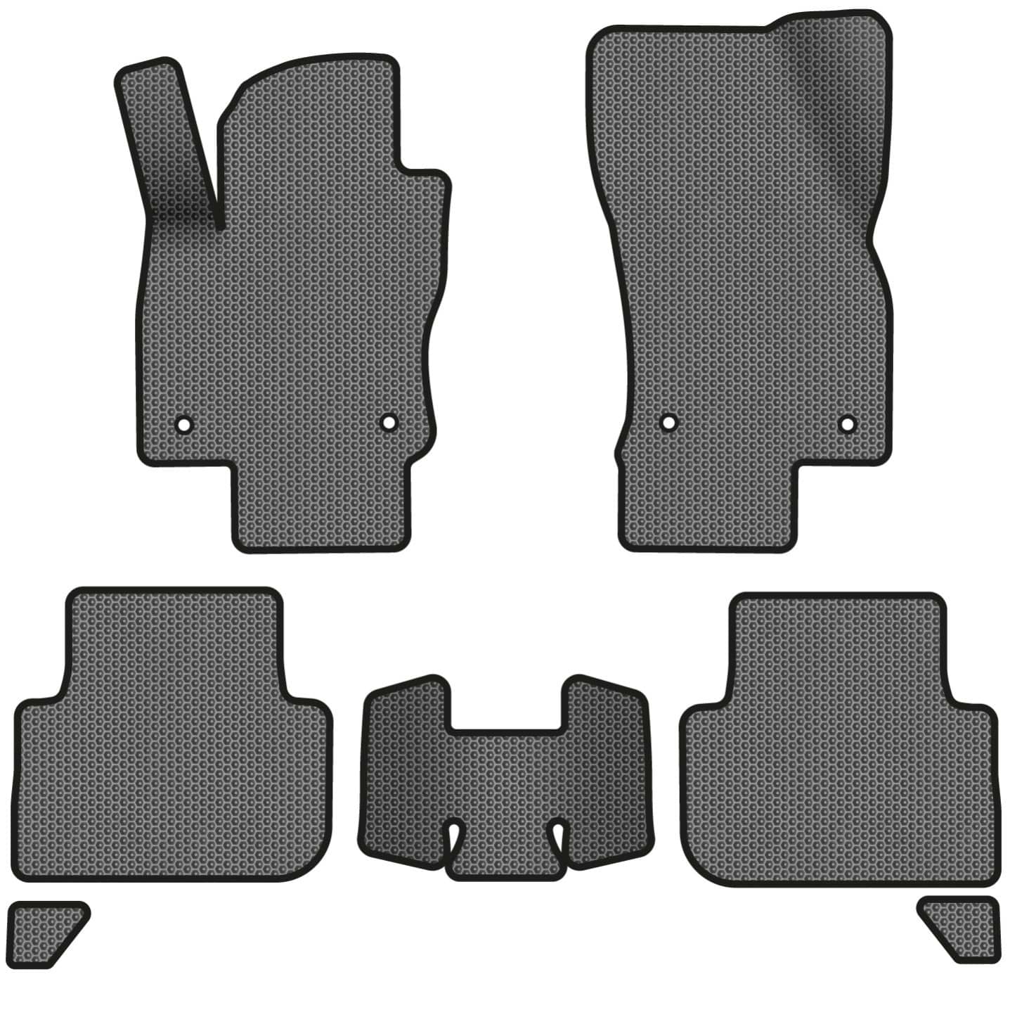 EVA коврики в салон авто EVAtech для Tiguan (Mk 2) Restyling Volkswagen 2020 2 поколение SUV EU (VW41380CH7AV4SGB)