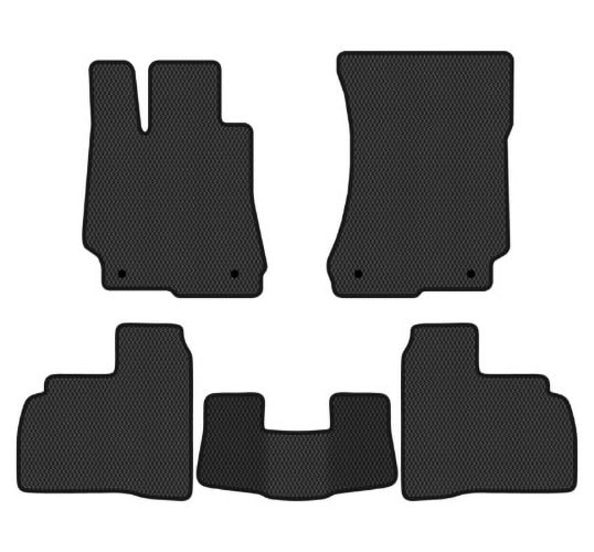 EVA килимки в салон авто EVAtech для S-Class (W221) Short Mercedes-Benz 2005-2012 5 покоління Sedan EU (MB21918C5MS4RBB)