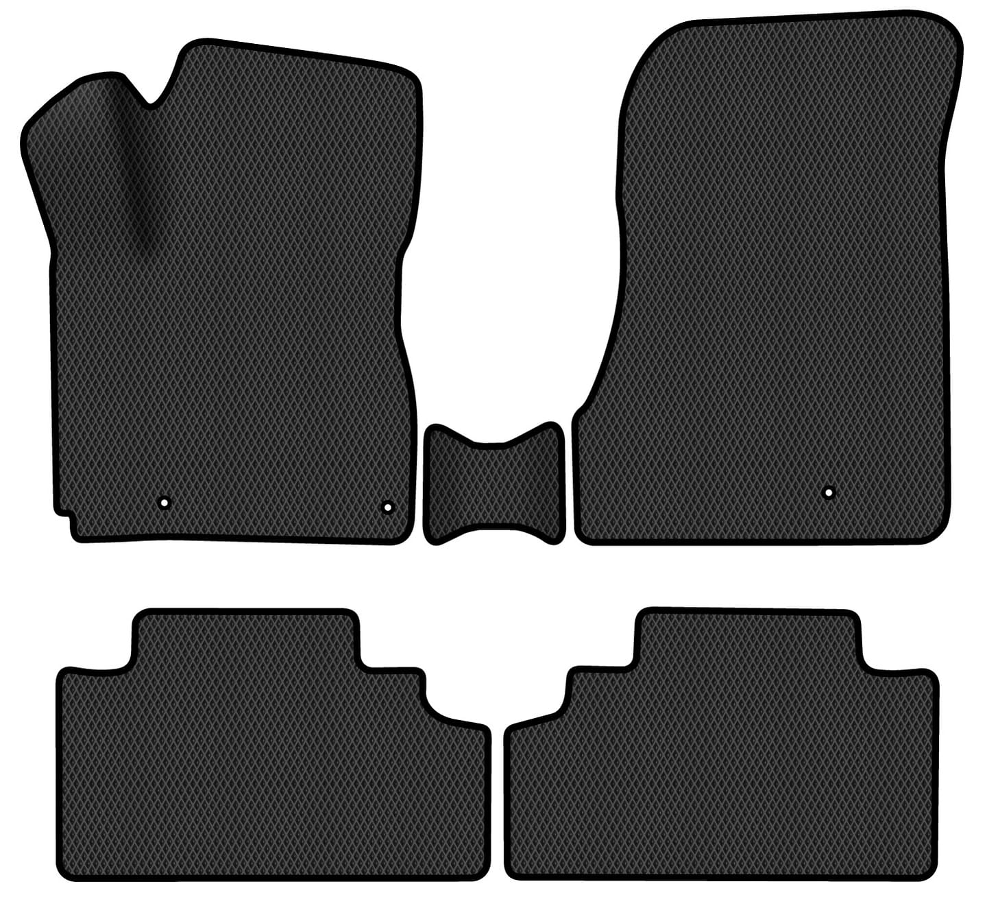 EVA килимки в салон авто EVAtech для Tucson (JM) AT Hyundai 2004-2010 1 покоління SUV EU HY43411PDC5RBB