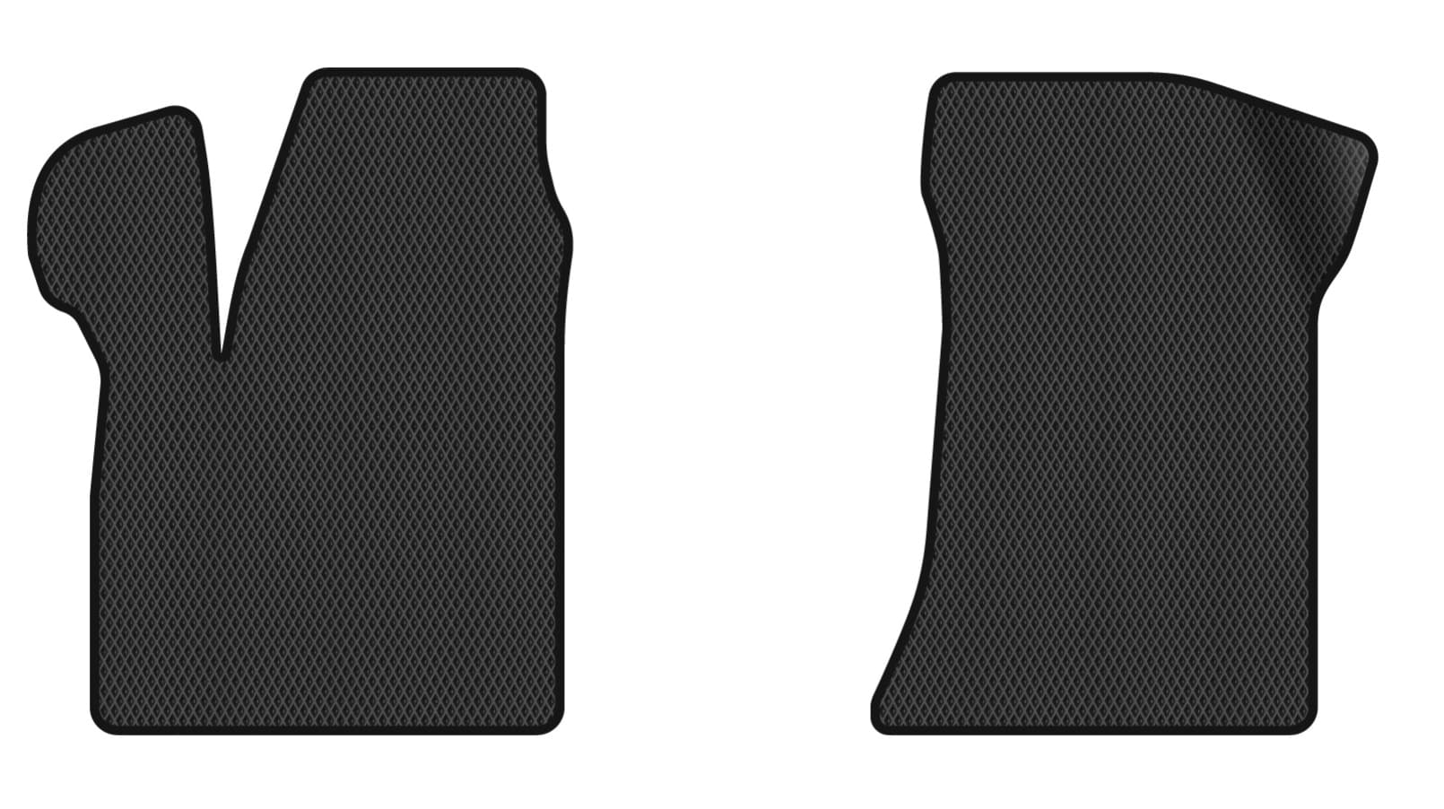 EVA коврики в салон авто передние EVAtech для Priora 2170 Lada 2007-2018 1 поколение Sedan EU LA3126AM2RBB