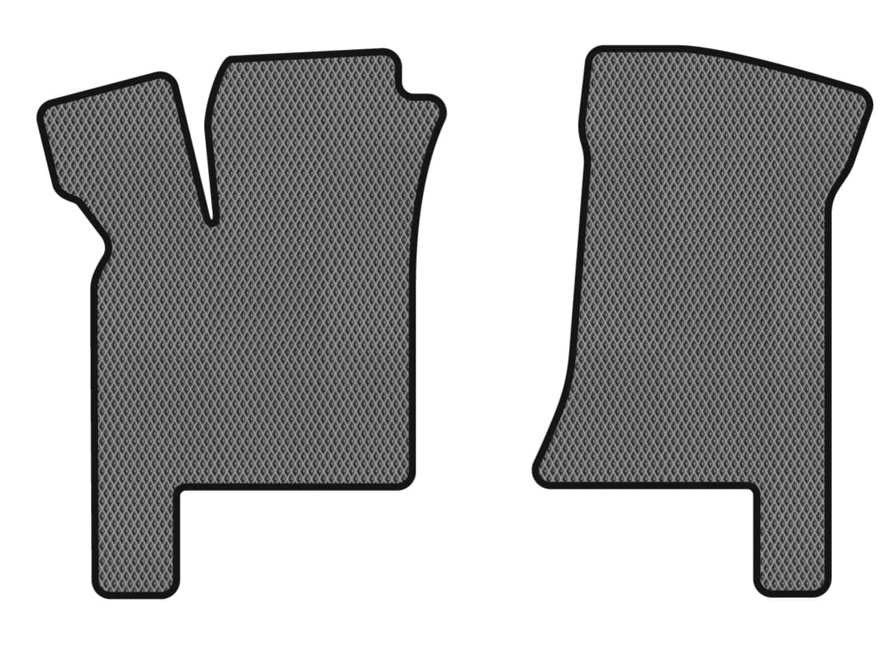 EVA килимки в салон авто передні EVAtech для 2112 Lada 1995-2015 1 покоління Htb EU LA3119A2RGB