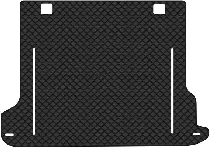Коврик из экокожи в багажник авто EVAtech ECO для Land Cruiser Prado (150) 5 seats Restyling Toyota 2013-2023 4 поколение SUV EU TY3253BM1BBB