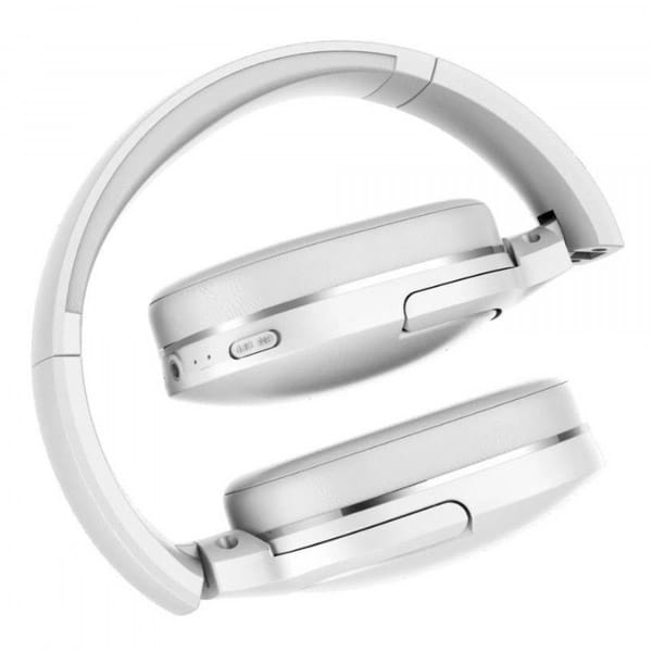 Фото - Наушники полноразмерные беспроводные Baseus Encok D02 Pro White (NGTD010302)