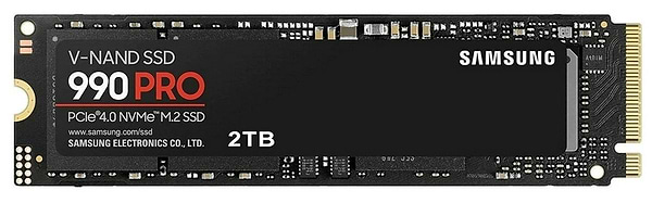 Фото - SSD-накопитель внутренний Samsung 990 Pro 2TB M.2 PCIe 4.0x4 (MZ-V9P2T0BW)