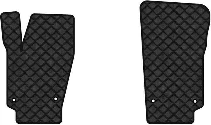 Коврики из экокожи в салон авто передние EVAtech для Polo (V) Volkswagen 2009-2017 5 поколение Sedan EU VW31131A2AV4BBB