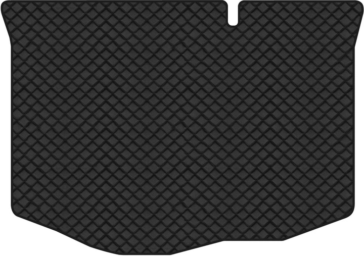 Коврик из экокожи в багажник авто EVAtech ECO для Fiesta (Mark 7) (closed threshold) MT Ford 2009-2017 6 поколение Htb EU FD13288BO1BBB