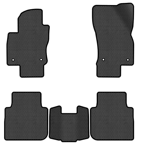 Фото - EVA килимки в салон авто EVAtech для Tiguan Allspace 7 seats Volkswagen 2016-2020 1 покоління SUV USA (VW1727CJ5AV4SBB)