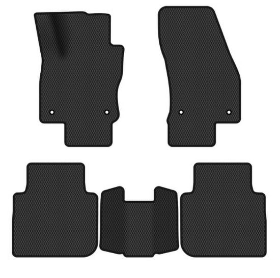 EVA коврики в салон авто EVAtech для Tiguan Allspace 5 seats Volkswagen 2016-2020 1 поколение SUV EU (VW13966CK5AV4RBB)
