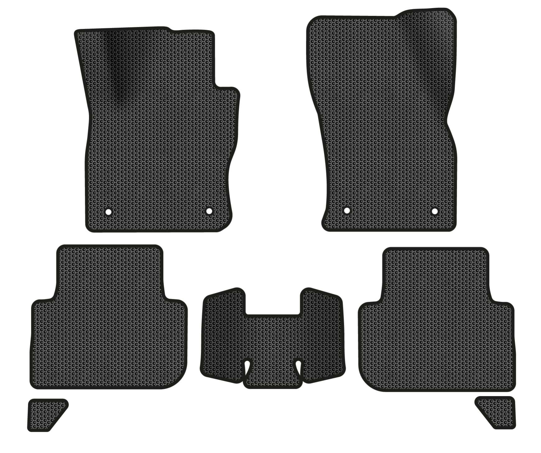 EVA коврики в салон авто EVAtech для Tiguan (Mk 2) Restyling Volkswagen 2020 2 поколение SUV EU (VW41380CO7AV4SBB)