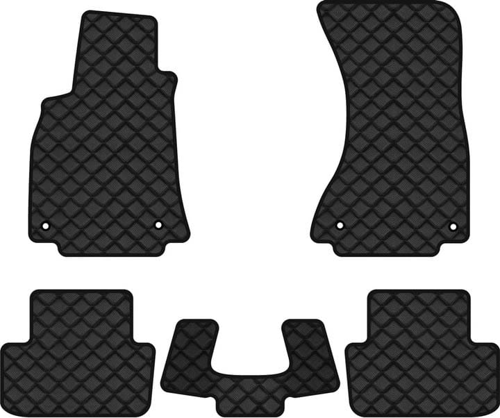 Килимки з екошкіри в салон авто EVAtech ECO для A4 (B8) Audi 2008-2011 4 покоління Sedan USA AU31100CB5AV4BBB