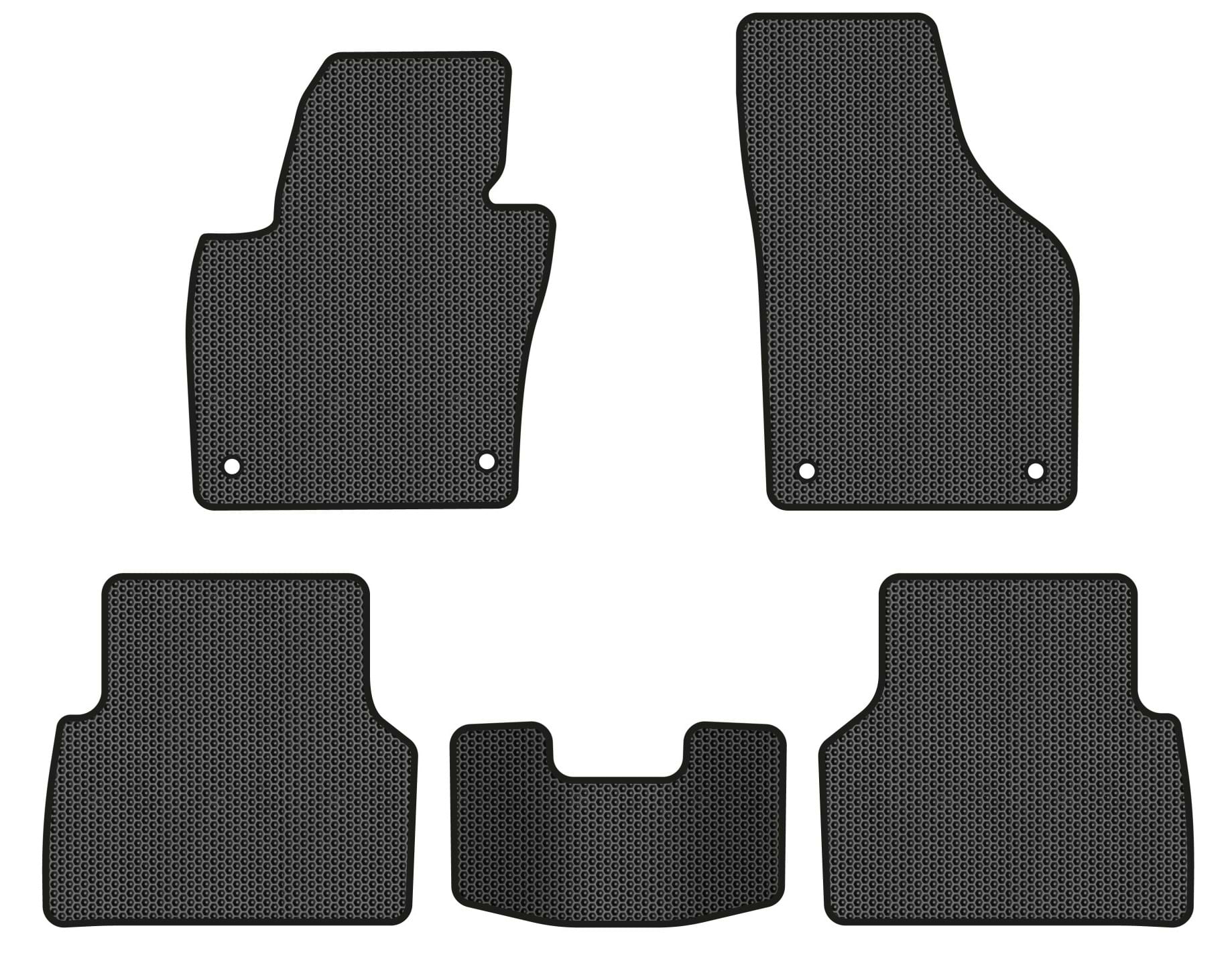 EVA килимки в салон авто EVAtech для Tiguan (NF) AT Volkswagen 2007-2018 1 покоління SUV EU (VW32872CS5AV4SBB)