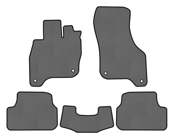 Фото - EVA коврики в салон авто EVAtech для e-Golf Volkswagen 2014-2017 1 поколение Htb EU VW1878CG5AV4RGB