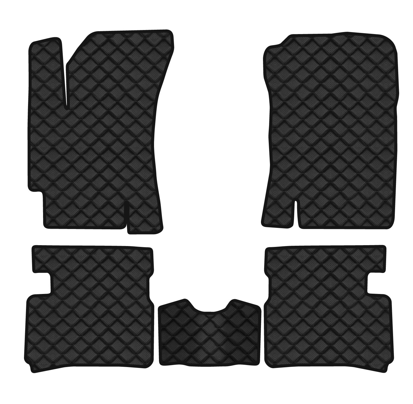 Коврики из экокожи в салон авто EVAtech ECO для Accent (MC) Hyundai 2006-2010 3 поколение Htb EU HY1476C5BBB