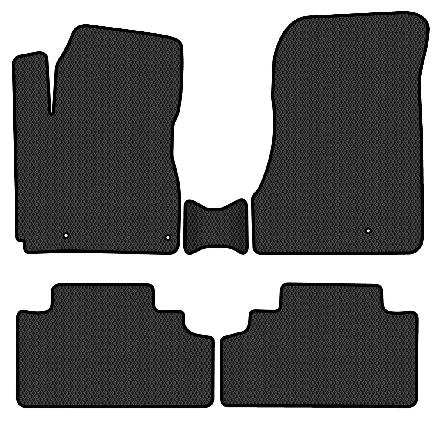 EVA килимки в салон авто EVAtech для Tucson (JM) AT Hyundai 2004-2010 1 покоління SUV EU HY43411PC5RBB