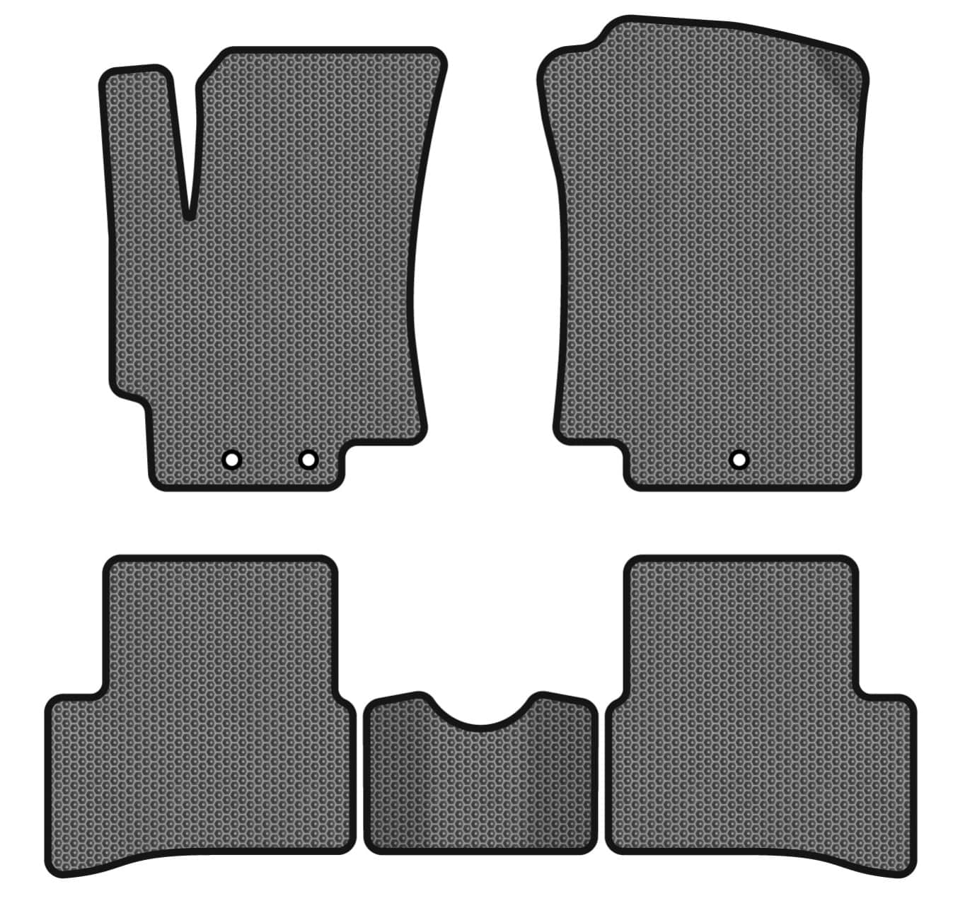 EVA килимки в салон авто EVAtech для Rio (DE) Kia 2005-2011 2 покоління Sedan EU (KI3540C5AV3SGB)