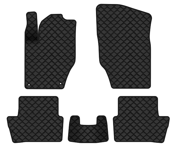 Фото - Килимки з екошкіри в салон авто EVAtech ECO для C4 Citroen 2010-2018 2 покоління Htb EU CN1556C5CP2BBB