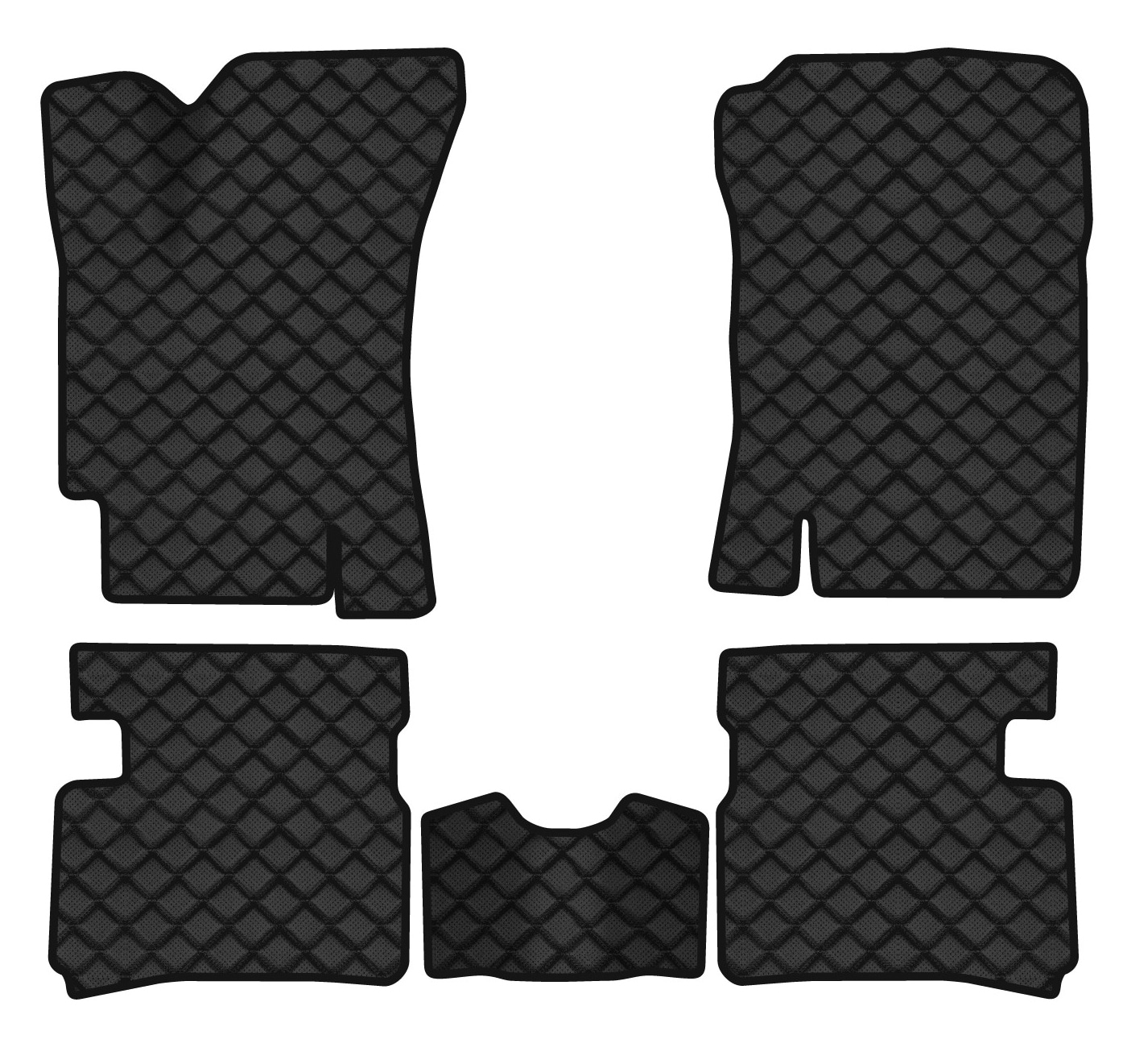 Коврики из экокожи в салон авто EVAtech ECO для Accent (MC) Hyundai 2006-2010 3 поколение Htb EU HY1476CD5BBB