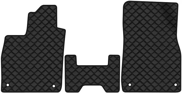 Фото - Килимки з екошкіри в салон авто передні EVAtech ECO для ID.4 Crozz Volkswagen 2020 1 покоління SUV EU VW41502AB3AV4BBB