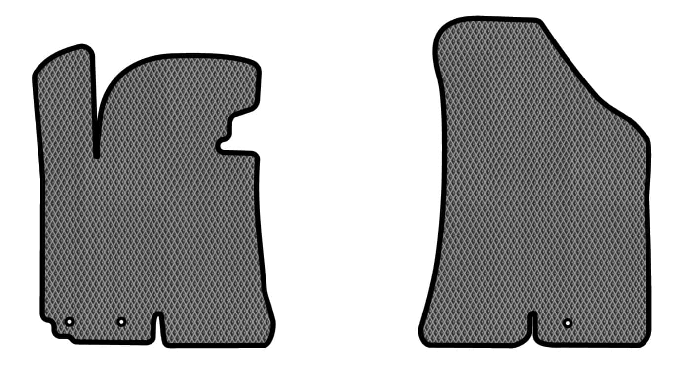 EVA коврики в салон авто передние EVAtech для Sportage (SL) Kia 2010-2015 3 поколение SUV EU (KI1323AV2LA3RGB)