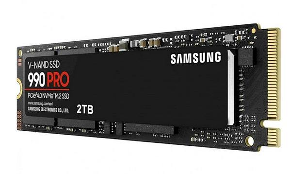 Фото - SSD-накопитель внутренний Samsung 990 Pro 2TB M.2 PCIe 4.0x4 (MZ-V9P2T0BW)