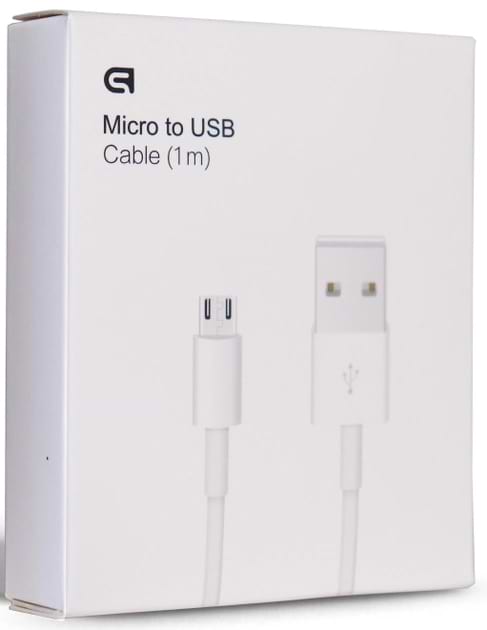 Фото - Кабель синхронизации данных Armorstandart AMD518 Micro USB to USB Cable 1m White (ARM58525)
