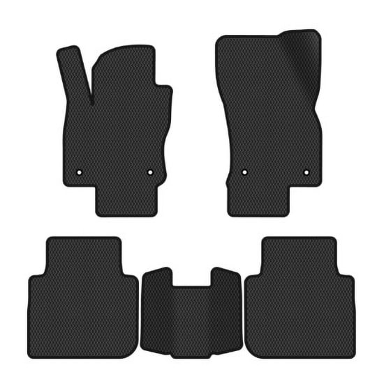 EVA коврики в салон авто EVAtech для Tiguan Allspace 5 seats Volkswagen 2016-2020 1 поколение SUV EU (VW13966CH5AV4RBB)