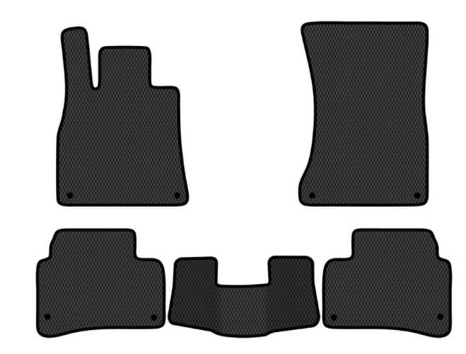 EVA коврики в салон авто EVAtech для S-Class (W222) (Short) Mercedes-Benz 2013-2020 6 поколение Sedan EU (MB21916CLK5MS8RBB)